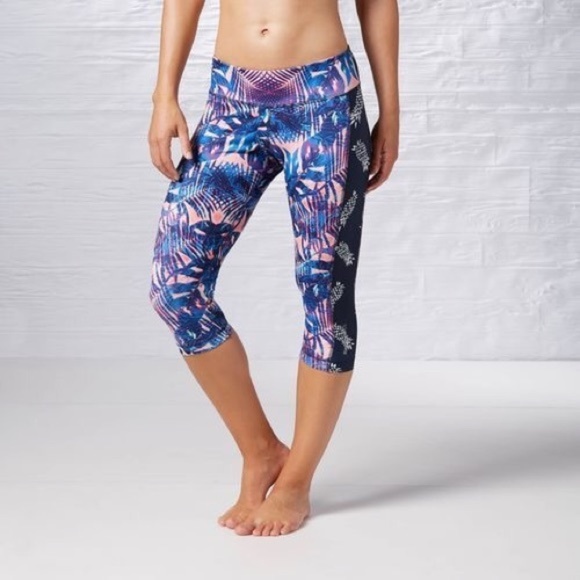 pineapple capri leggings